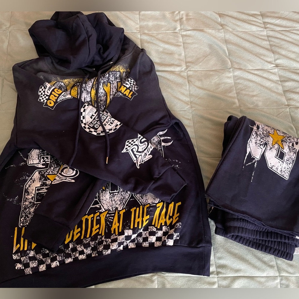 Rockstar Original Stacked, Flared Tracksuit